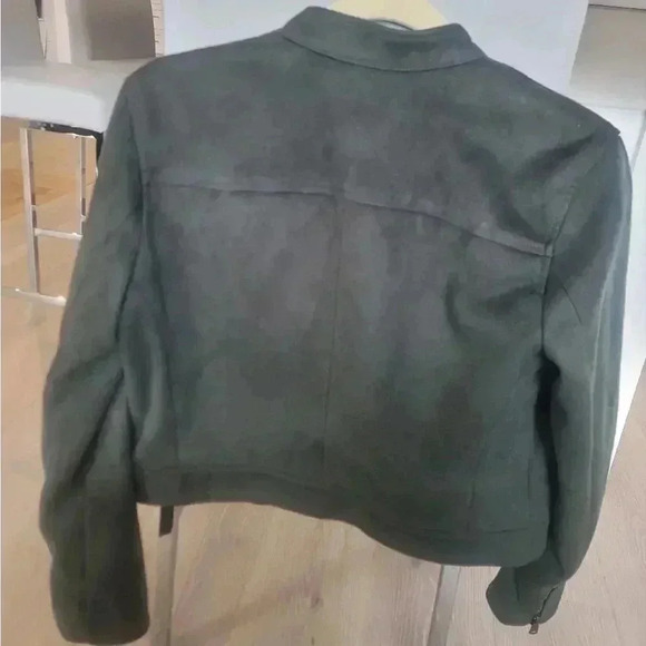 Banana Republic suede moto jacket - Picture 6 of 8